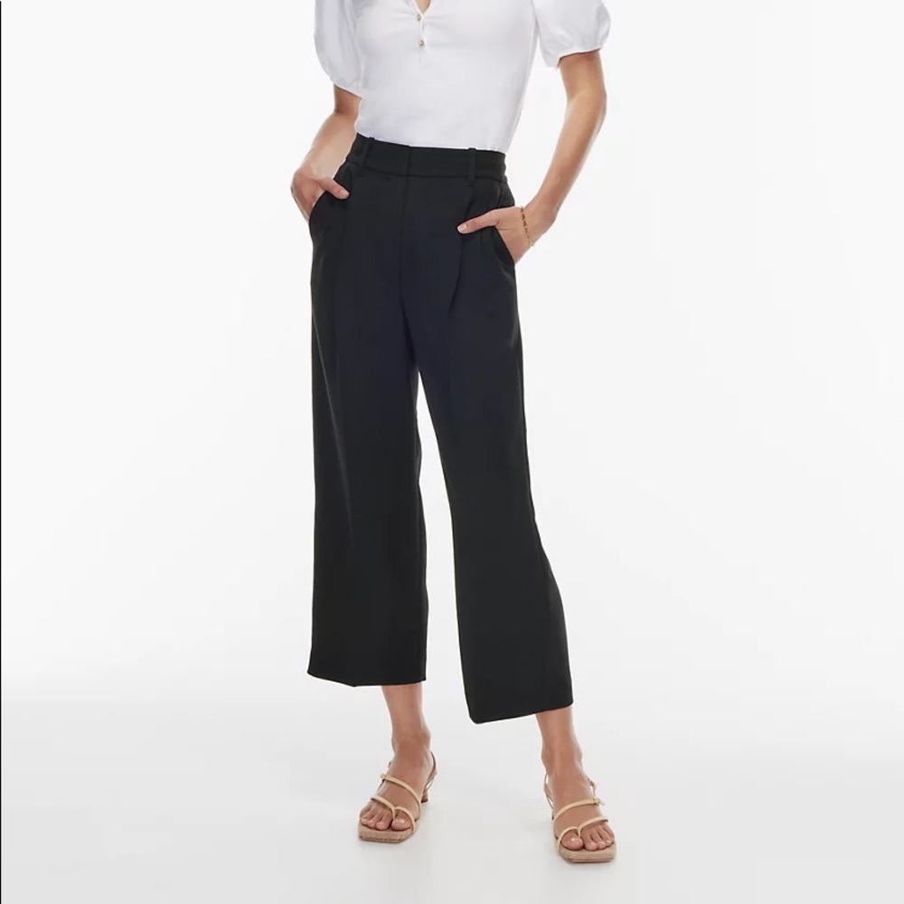 Wilfred Black Cropped Pants